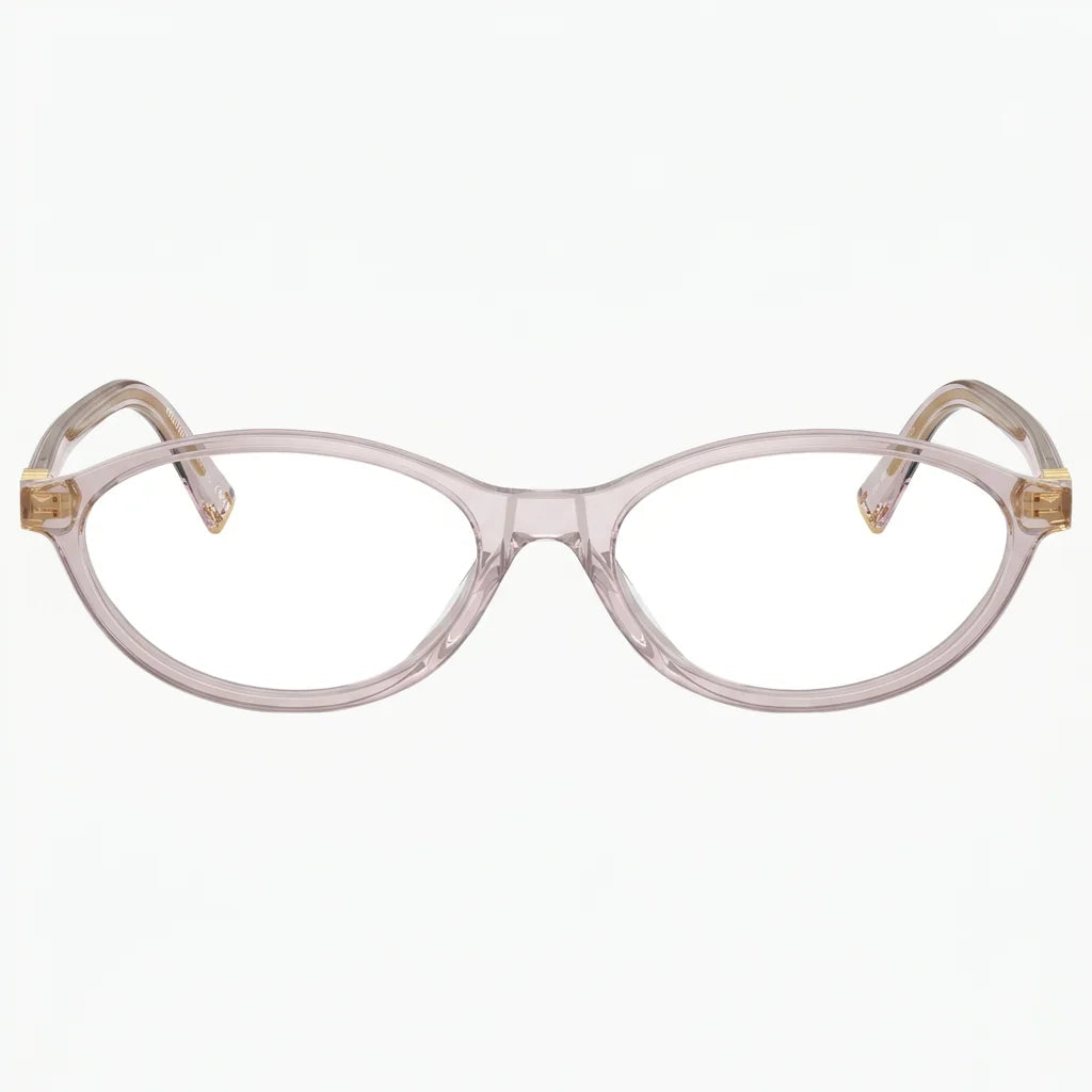 Miu Miu Women MU 09XV Transparent Mauve Optical Glasses