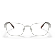 Miu Miu Women / Unisex Double-Bridge Silver Optical Glasses