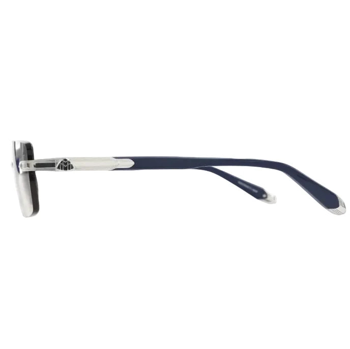 Maybach The Symphony Unisex Silver / Black Rimless Rectangle Sunglasses