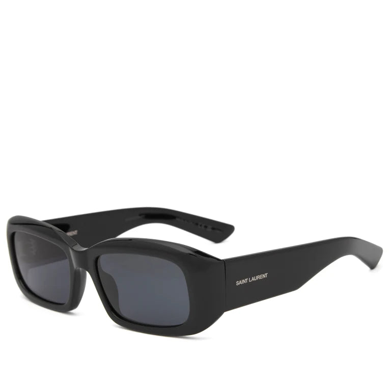 Saint Laurent SL 809 Black Rectangular Sunglasses