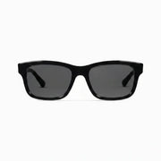 Gucci Men Rectangular Polish Black Sunglasses