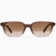 Gucci Women Rectangular Frame Brown Gradient Sunglasses