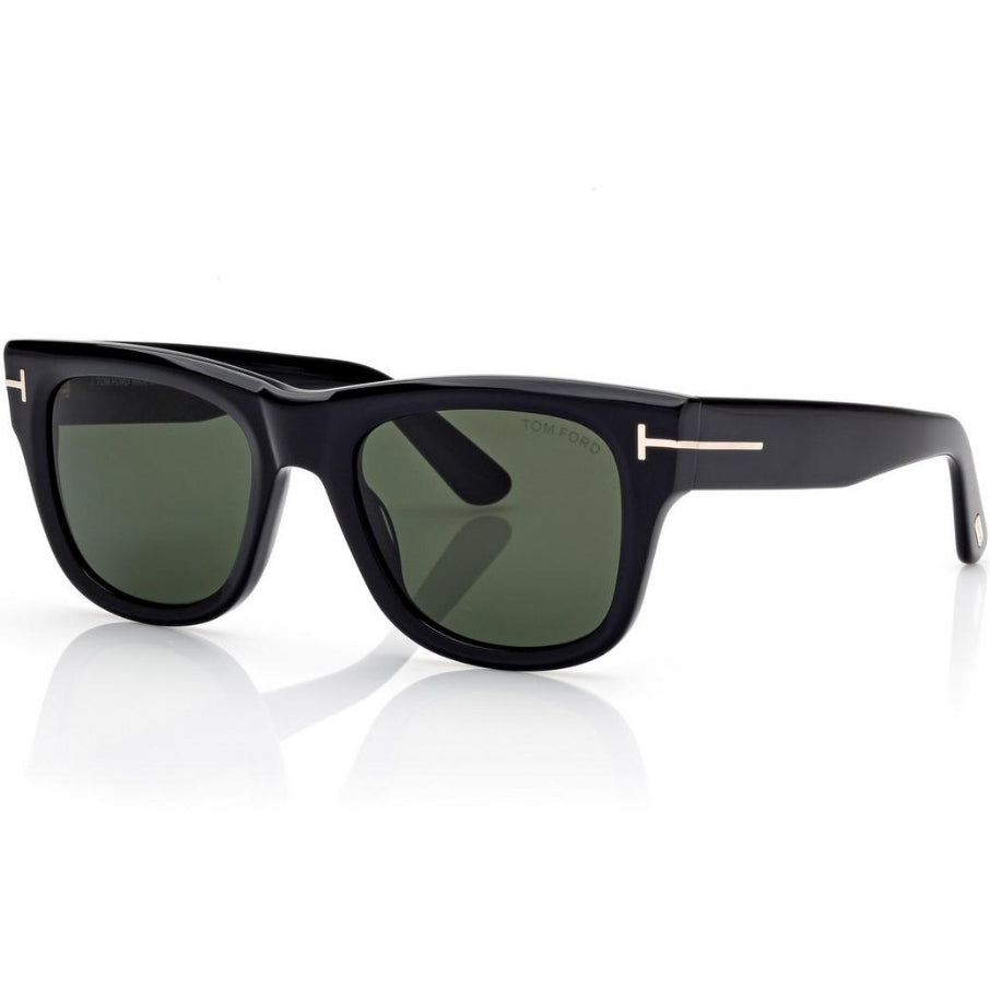 Tom Ford Women Sqaure Frame Dark Black Sunglasses