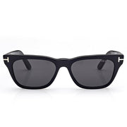 Tom Ford Men Rectangular Frame Black Sunglasses