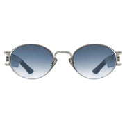 Maybach The Drive I Men Palladium Titanium / Light Blue Gradient Sunglasses 