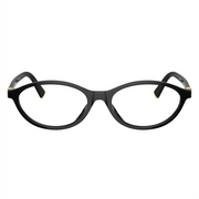 Miu Miu Women MU 09XV Black Cat-Eye Optical Glasses 