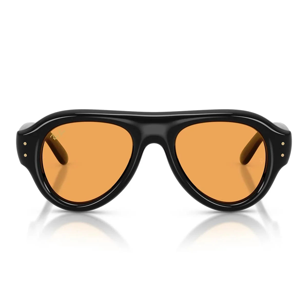 Ray Ban Men Pilot Frame Deep Black Black Sunglasses