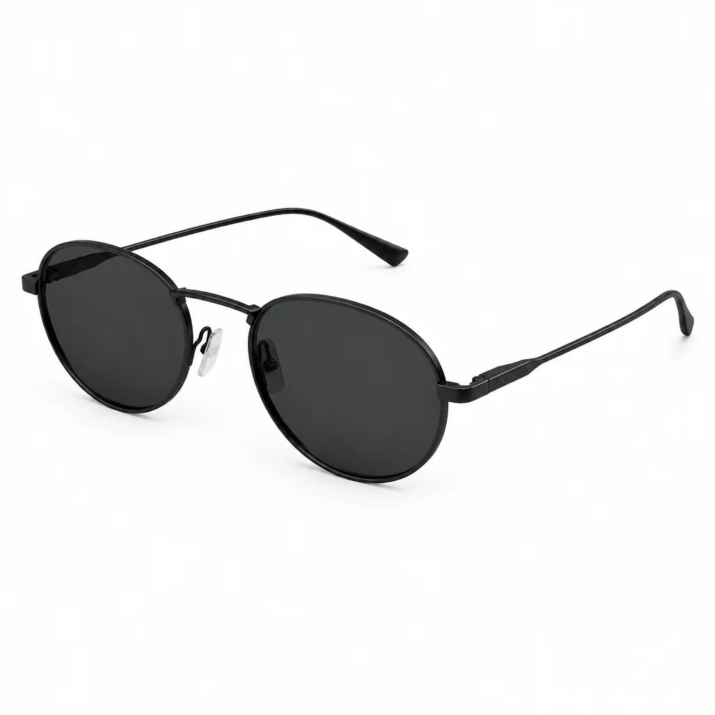 Saint Laurent Unisex SL 799 001 Black Oval Sunglasses