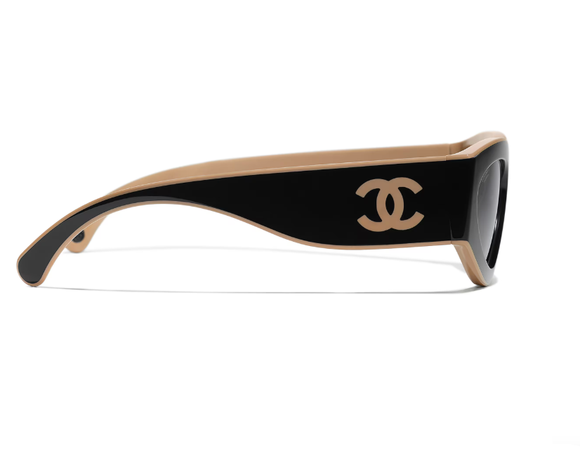 Chanel Women Cat Eye Grey Sunglasses
