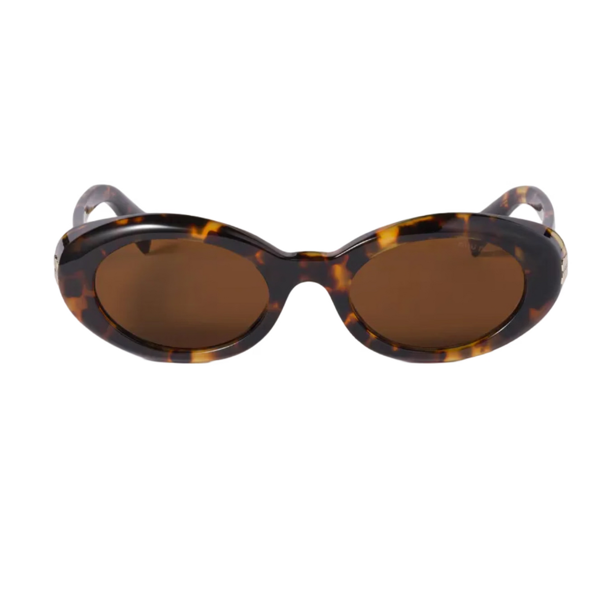 Miu Miu Women Rêverie Honey Havana / Dark Bronze Sunglasses