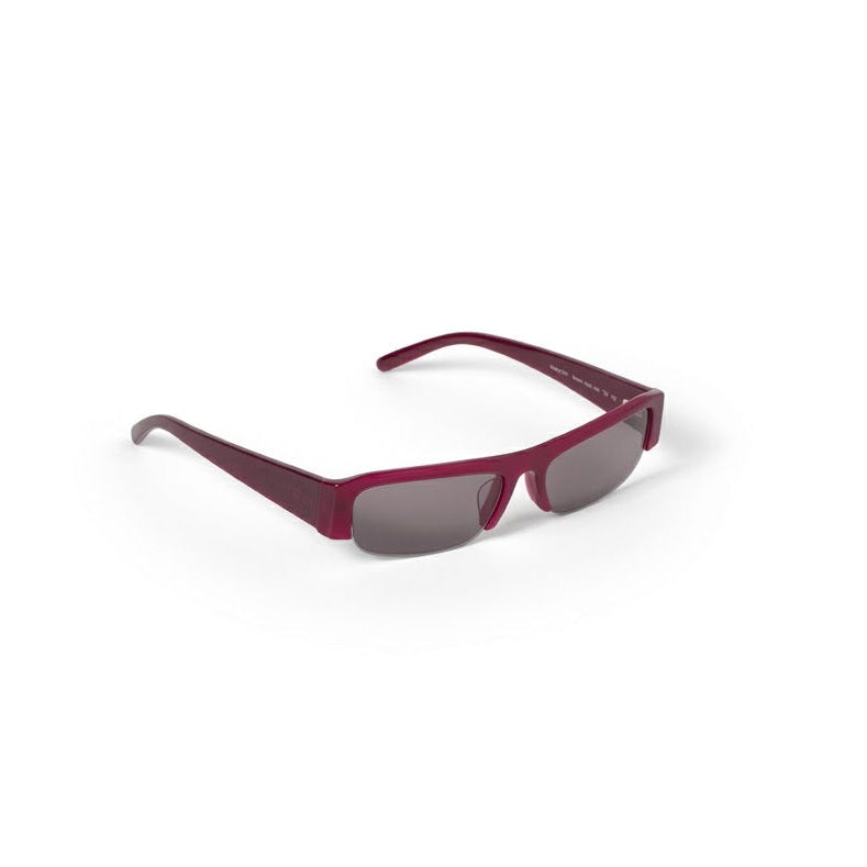 Miu Miu Vedette Women Grey Lenses Burgundy / Wine Red Sunglasses