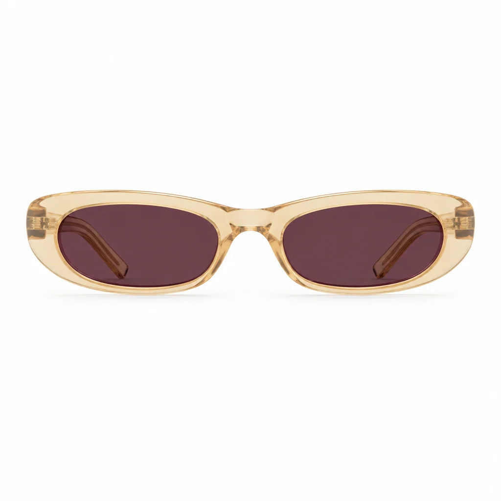 Saint Laurent Women SL 557 Shade Yellow Sunglasses