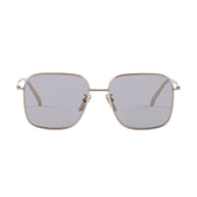 Prada Women Aviator Frame Pale Gold Sunglasses