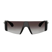 Versace Women Rectangular Frame Black Sunglasses