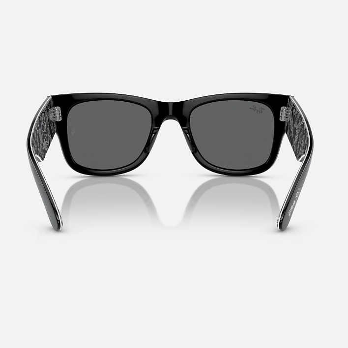 Ray Ban Women Square Frame Caviar Black Sunglasses