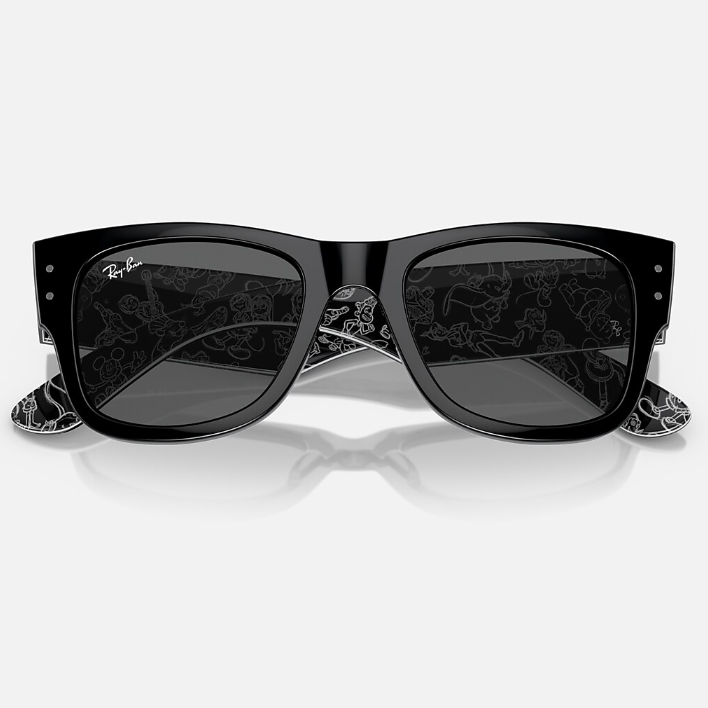 Ray Ban Women Square Frame Caviar Black Sunglasses