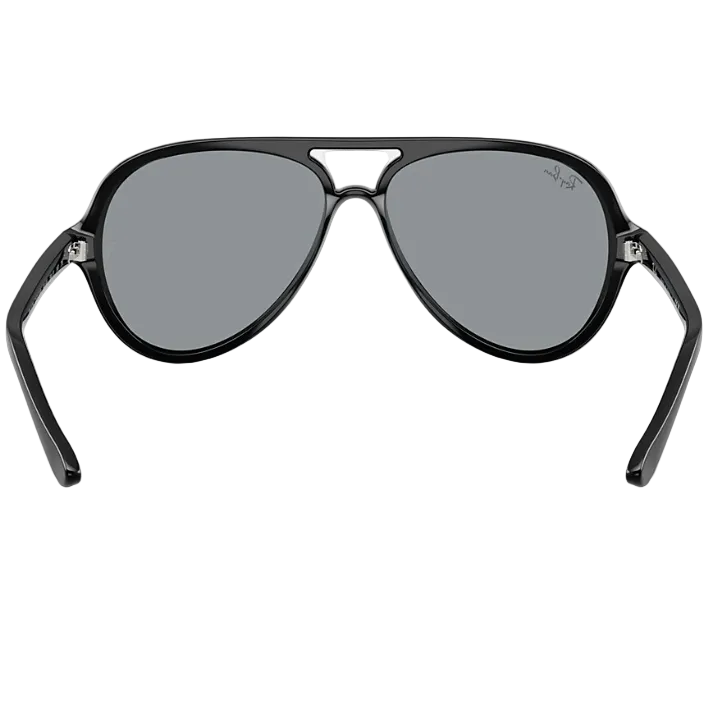 Ray Ban Men Pilot Frame Shiny Black Sunglasses