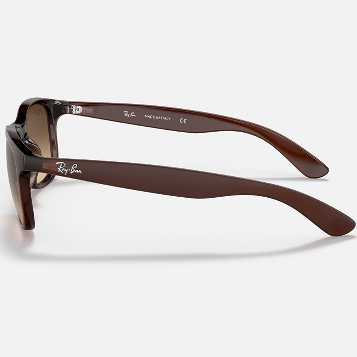 Ray Ban Women Square Frame Matte Brown Sunglasses