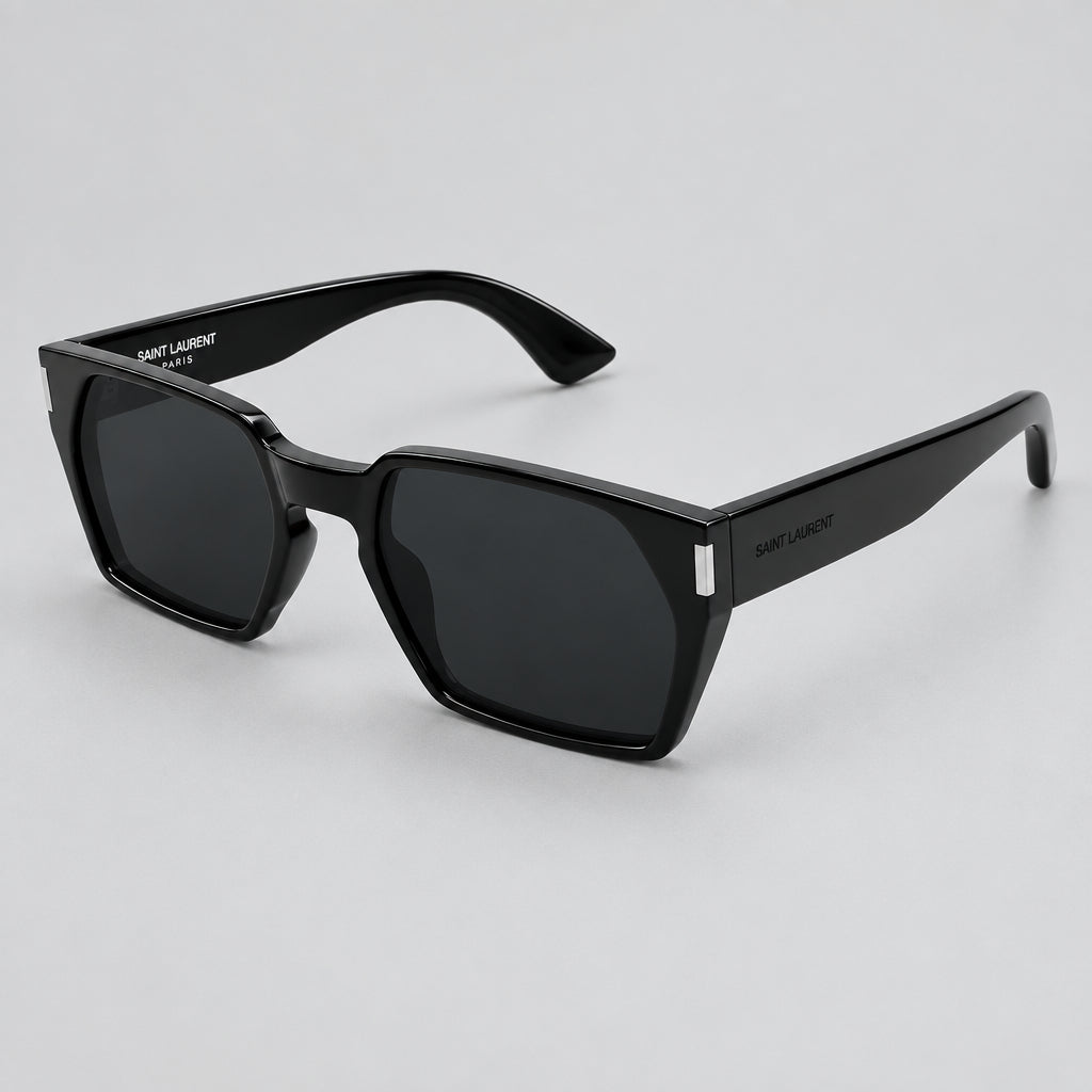 Saint Laurent Men SL 894 Square Black Sunglasses